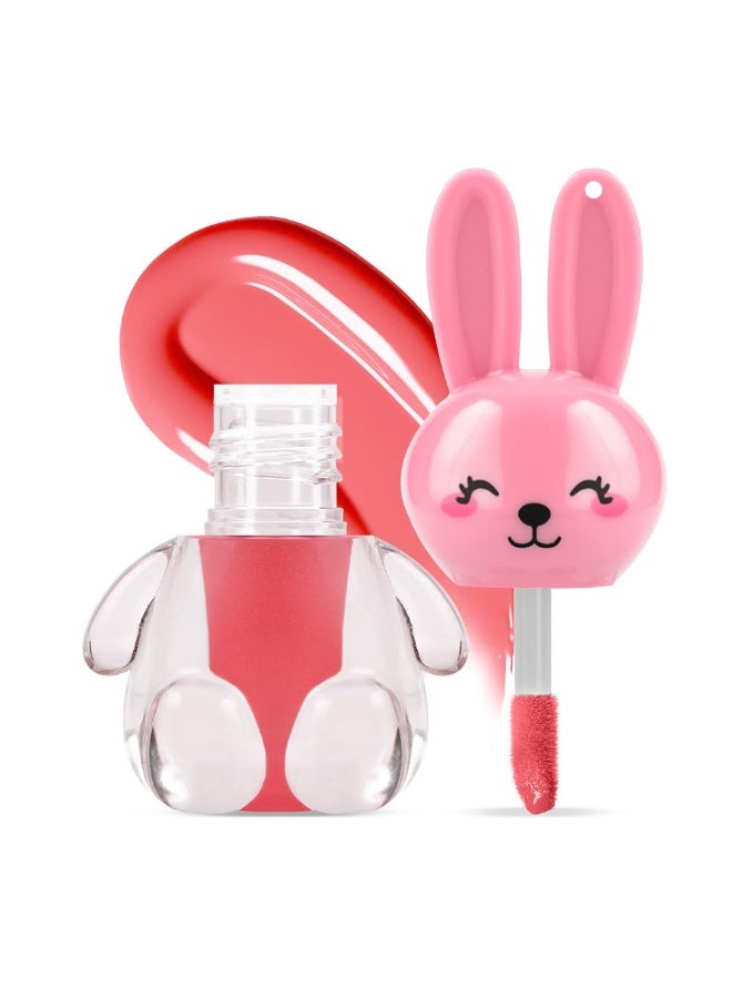 Renee Princess by RENEE Bunny Lip Tint - Pink, for Pre-Teens, Lightweight & Long-Lasting Color, Non-Drying & Nourishing, Water-Based Formula, Blueberry Extracts, Strawberry & Vitamin E Infused, Cruelty-Free - Image 3